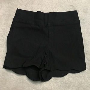 Black shorts